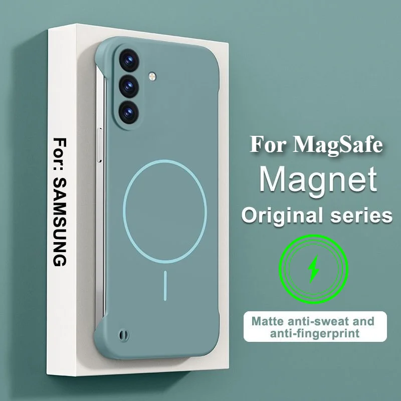 Ultrathin Framel Matte Phone Case with Magsafe Compatibility