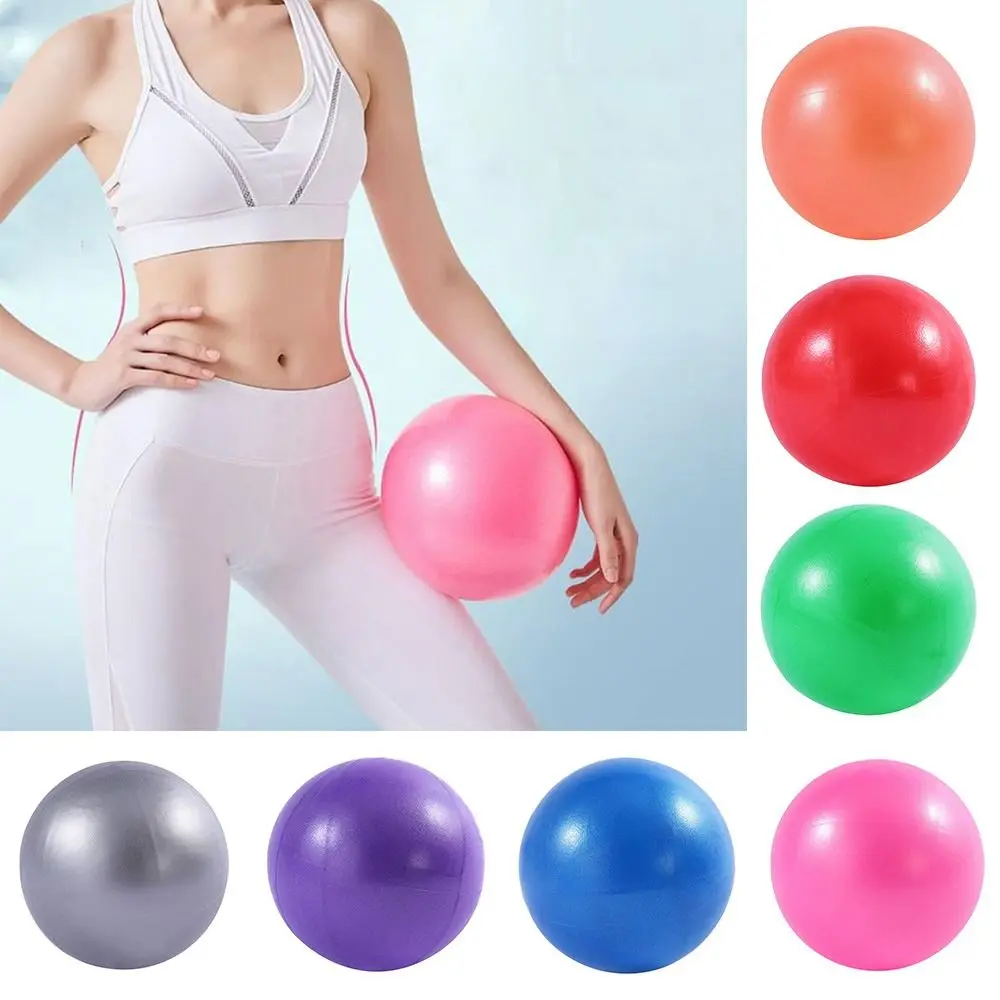 Indoor Yoga Ball Easy Inflation Fitness PVC Pilates Exercise Gym Ball Balance & Stability Anti Burst Exercise Balls yoga ball gymnastics ball