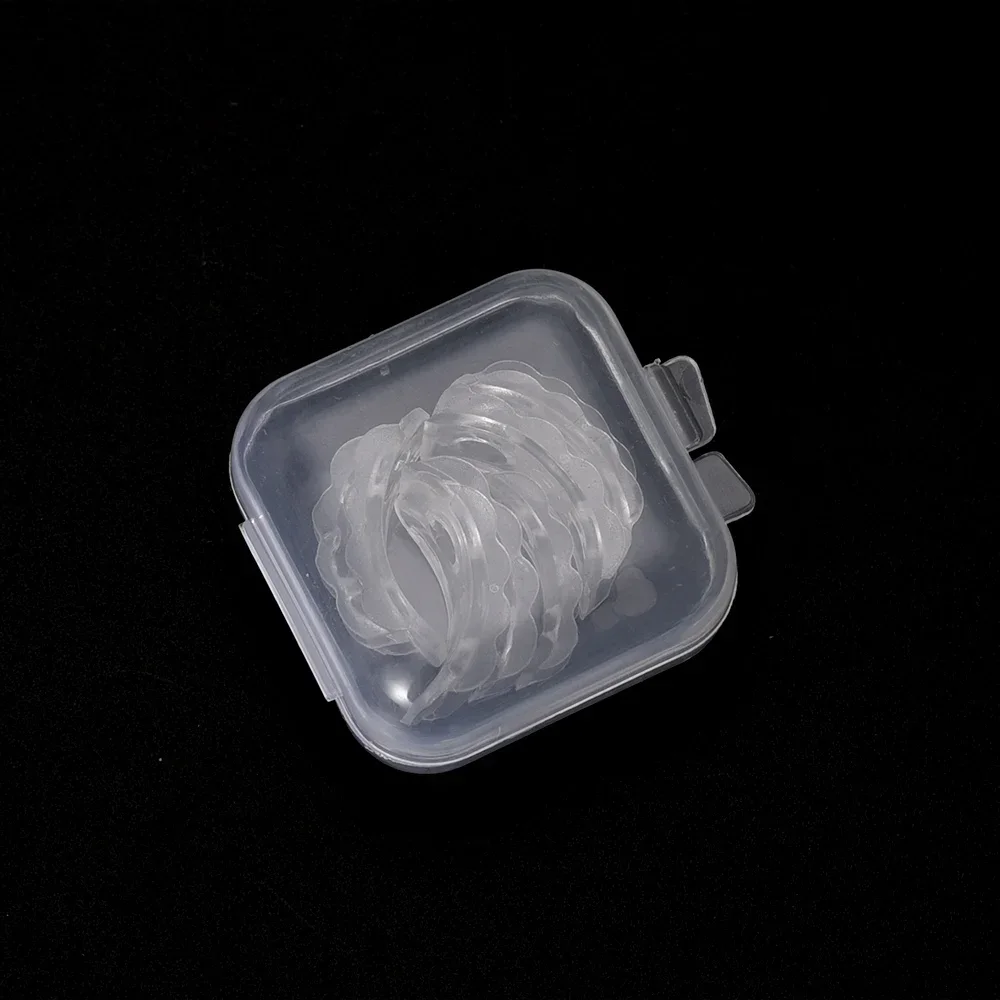 8 Sizes Silicone Anti Lost Invisible Clear Ring Resizer Loose