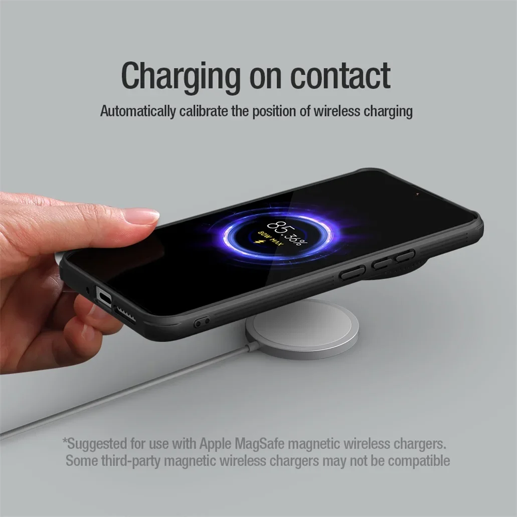 For Xiaomi Mi 14 Ultra MagSafe Case NILLKIN CamShield Prop Matte Flip-style Holder Camera Protection Cover For Xiaomi14Ultra