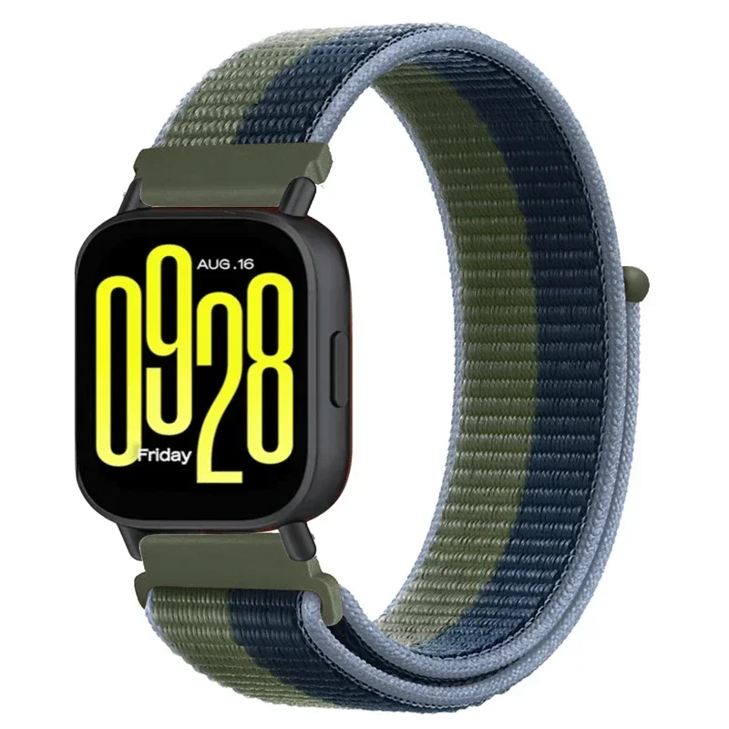 Breathable Nylon Sport Wristband - 22mm Loop Strap, Comfortable Fit