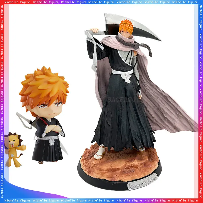 

34cm BLEACH Ichigo Kurosaki Anime Figure #991 Ichigo Kurosaki Action Figure BLEACH Figurine Collection Model Doll Toys Gifts