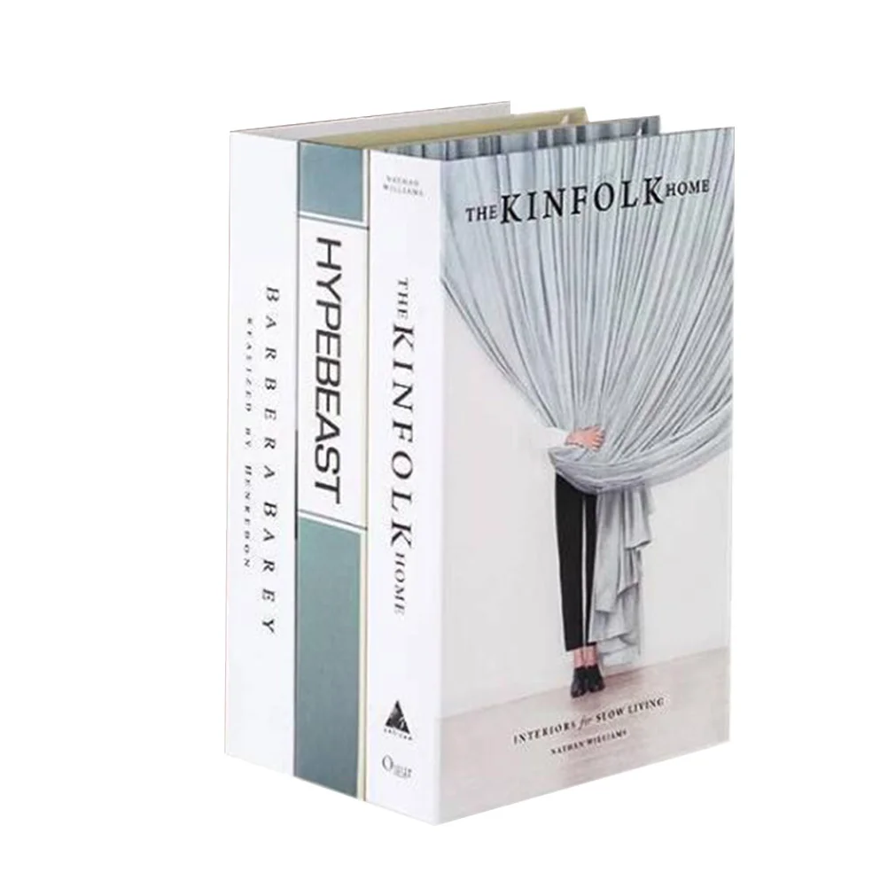 

3 шт., декоративные коробки для книг
