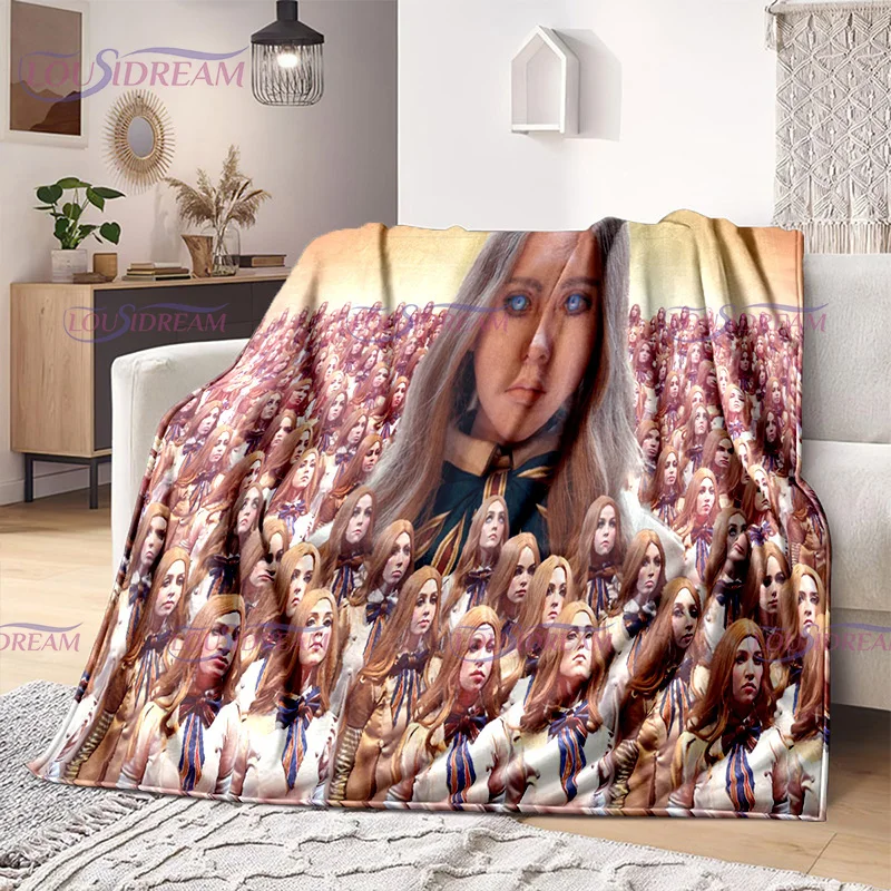 3d Print M3gan Horror Movie Blanket Halloween Throw Blanket For Adults