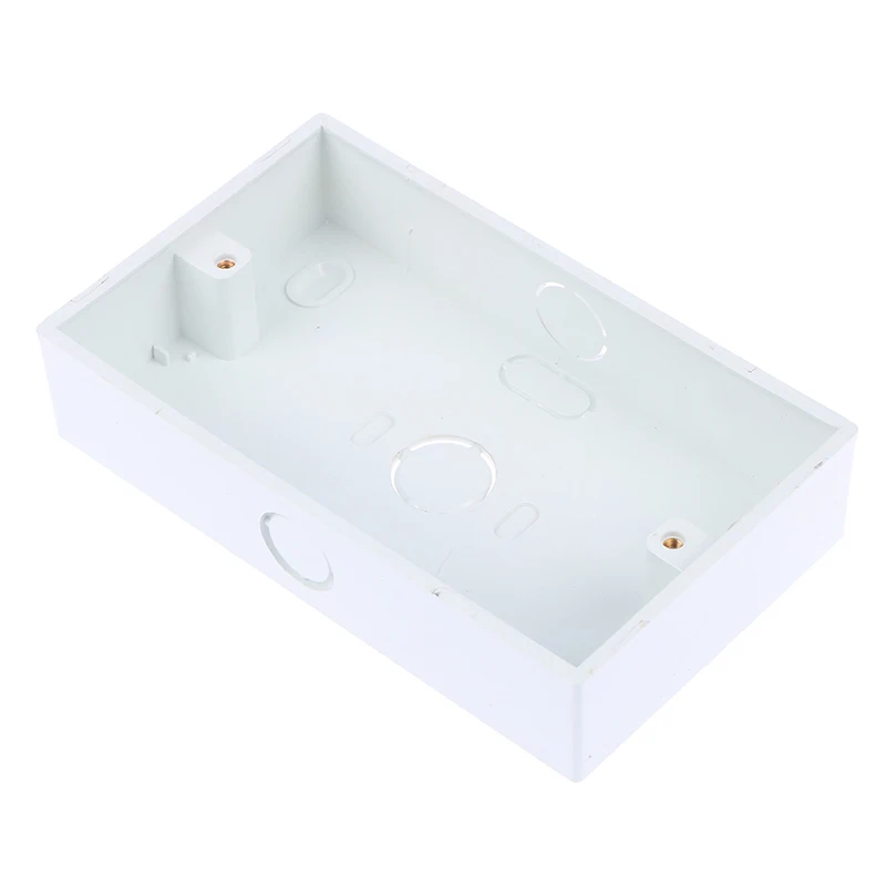 플라스틱 벽 스위치 소켓 카세트 외부 벽 정션 박스, 146x86mm, 1 개