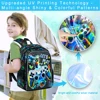 3PCS Dinosaur Backpack for Boys, 16" Kids Bookbag and Lunch Box, Preschool Backpacks for Elementary Students 3