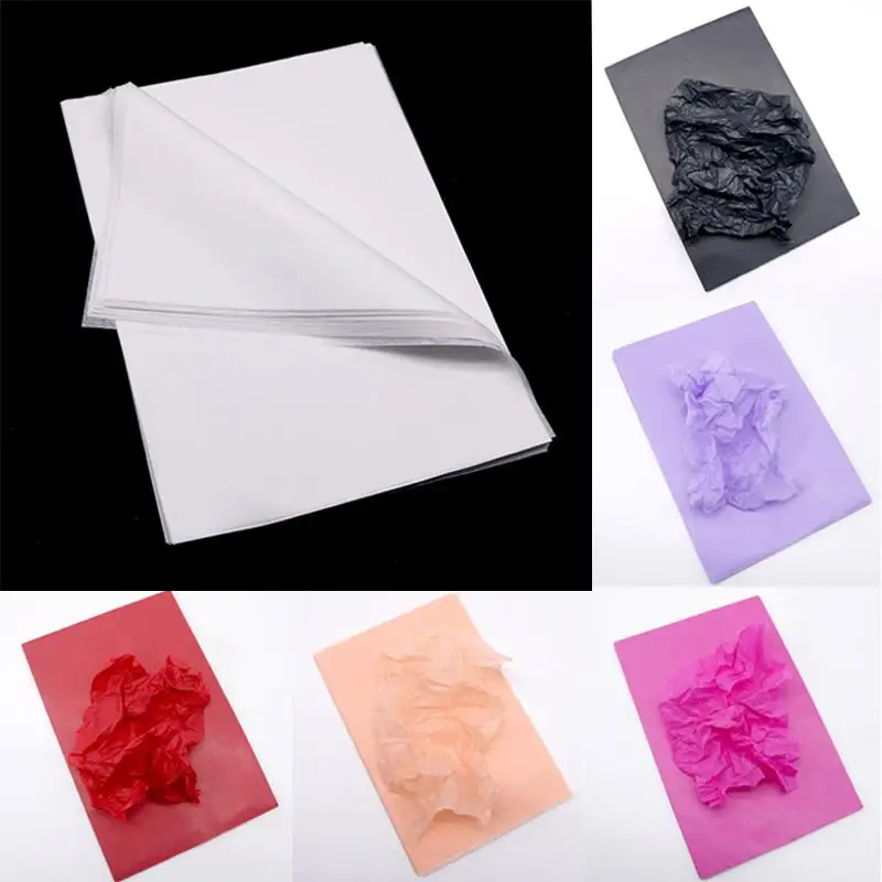 Liner Tissue Paper 100Sheets/Pack A4/A5 For Clothing Shirt Shoes DIY Gift Packaging