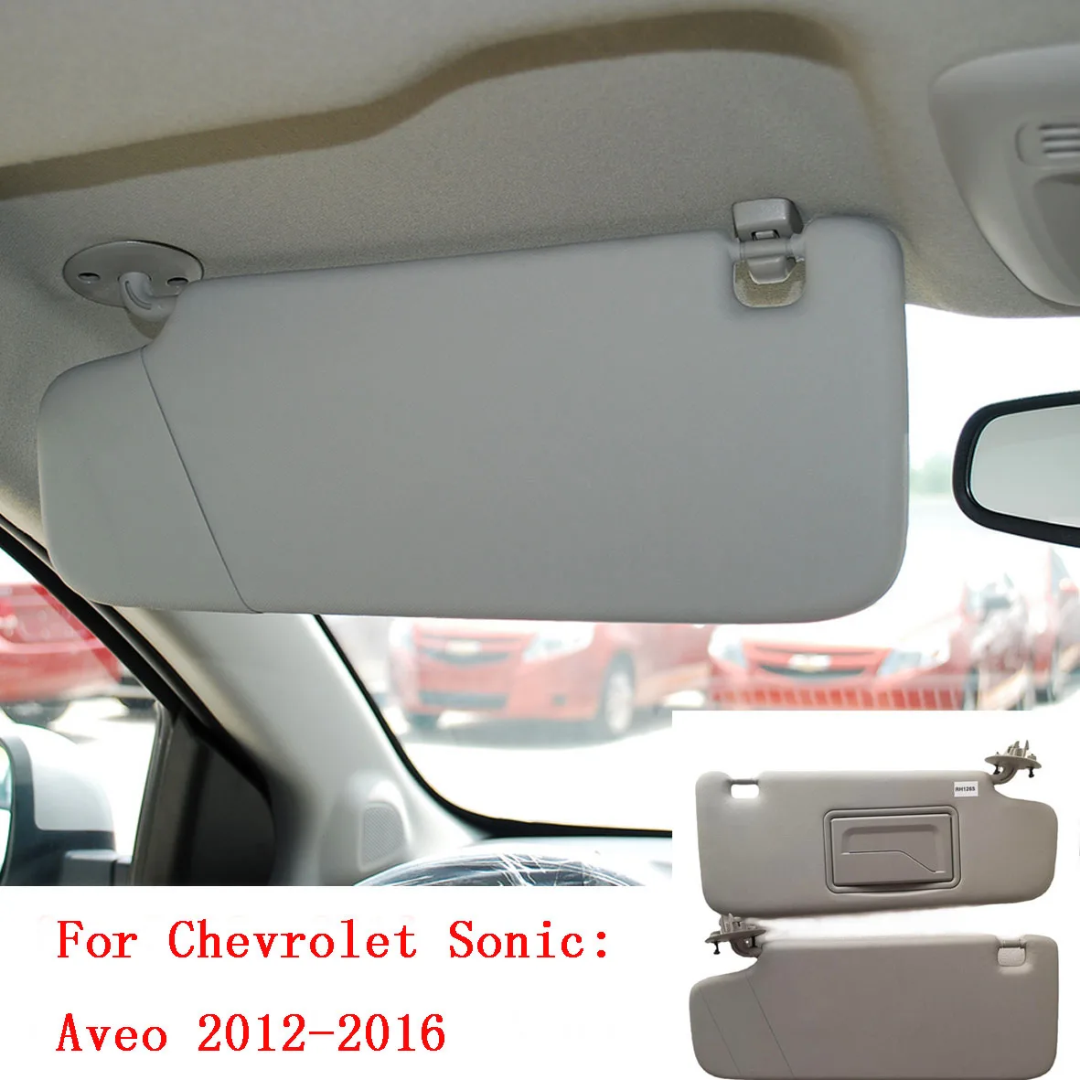 95327509 Inside Sun Visor LH or RH 1p for  Chevy Sonic: Aveo 2012-2016