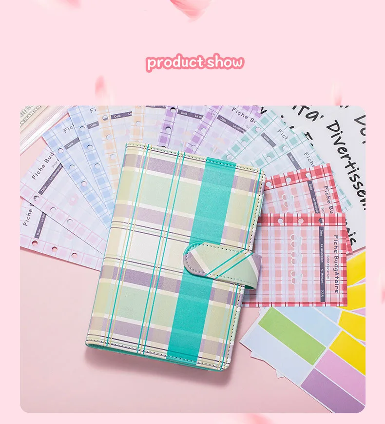 plutônio, planejador do orçamento, Envelopes do dinheiro, bolsos, A6, 12 PCes, 8 PCes