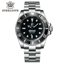 STEELDIVE SD1954 Water Ghost No Calendar Sapphire Crystal Swiss Super Luminous Waterproof NH35 Movement Luxury Mechanical Watch