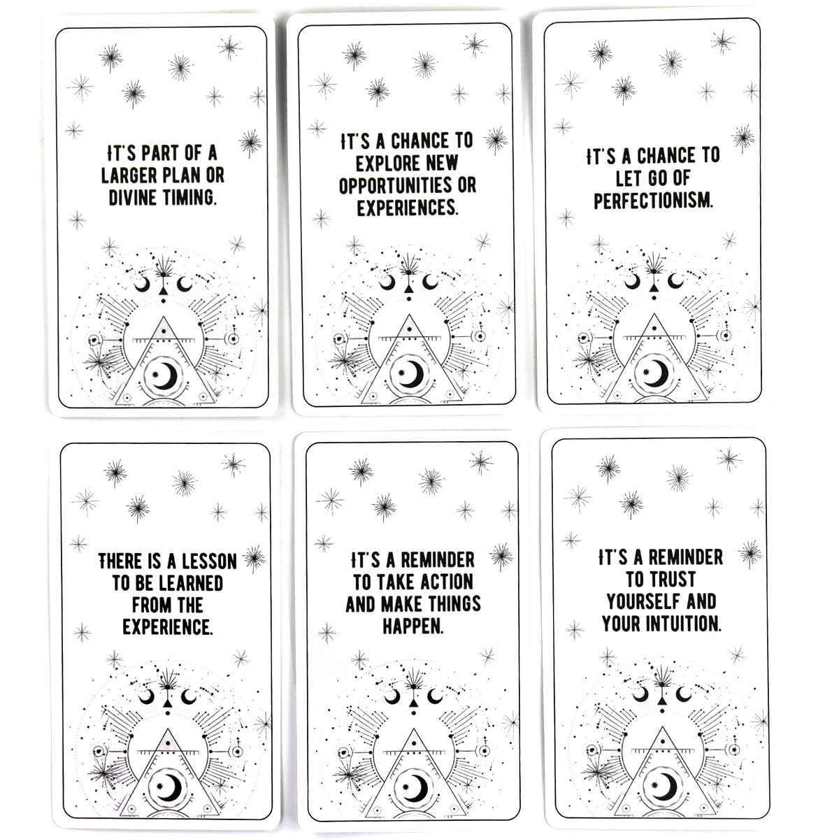 Whispers Of Insight Oracle Cards For Family Party High Quality Fortune Telling Divination Tarot Cards Deck Game 5