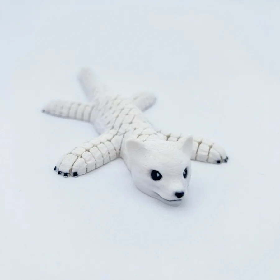 OrsoPolare snodabile 3D - decorazione e antistress 13 OrsoPolare snodabile 3D - decorazione e antistress - immagine 9