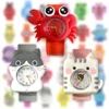 30 Cartoon Styles Children Kids Quartz Wrist Watches Colorful Bend Slap Strap Kids Watch Girl Boy Christmas Party Gift Clock 4