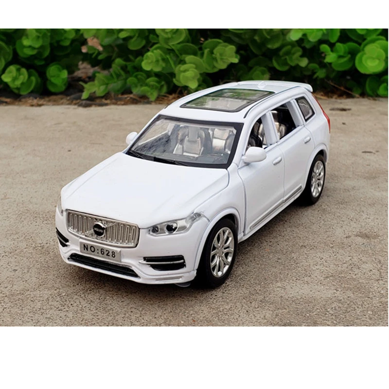 Details about   Diecast Cars Volvo XC90 Model Toy Openable Doors Pull Back Music Light Car Toys 