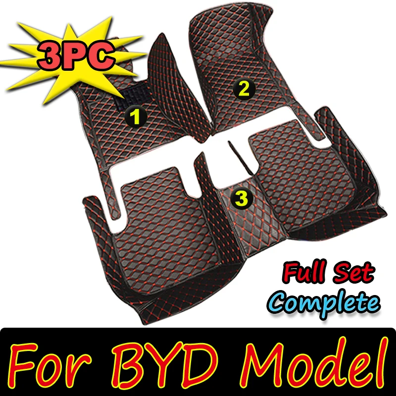 

Car Floor Mats For BYD Atto 3 Song PLUS 2021 2022 2023 Car Accessories