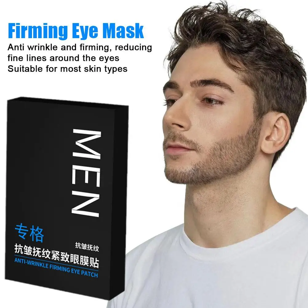 

5pairs Men Eye Collagen Eye Crystal Eyelid Anti Dark Under Beauty Eye Patch Remover Circle Moisture Pad Eye Wrink F4k3