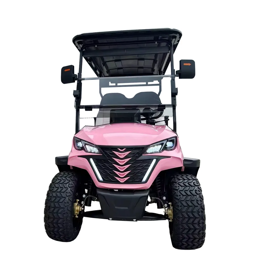Cina 4 Ruote Electric Club Car 5000W Motor Golf Buggy Cart 4 Posti Golf Cart Elettrici Con Batteria Al Litio 60V