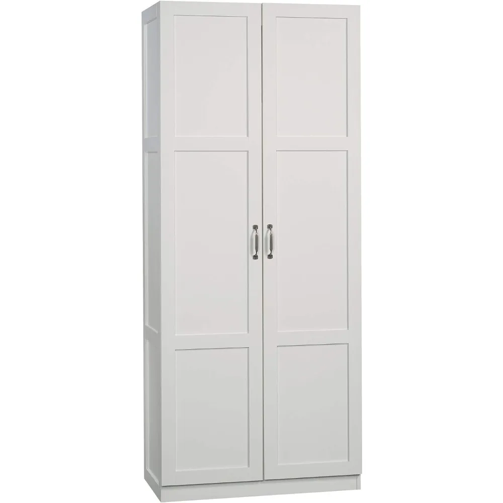 

Sauder Select Storage Pantry cabinets, L: 29.69" x W: 16.34" x H: 70.10", White finish