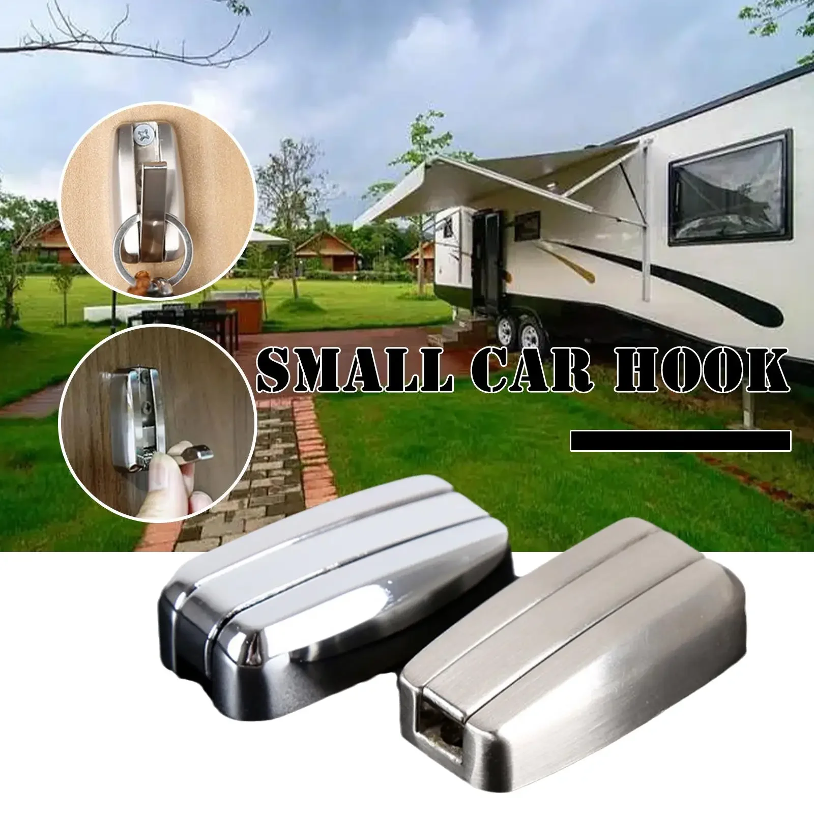 Towel Hook Zinc Alloy RV Bathroom Home Camper Load-bearing RV Accessories for Car Home Storage