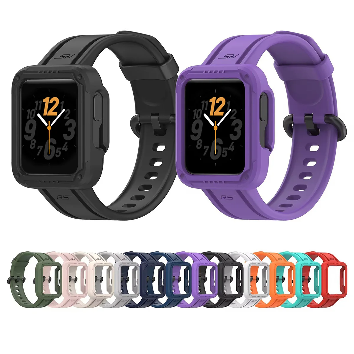 Dual-Function Soft Silicone Sport Strap and Protective Cover