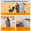 KOTLIE Multifunctional 5in1 Espresso Machine,19Bar Pressure Single Serve Coffee Maker,Cold&Hot Brew,Level 7 watervolume,AC-513HF 6