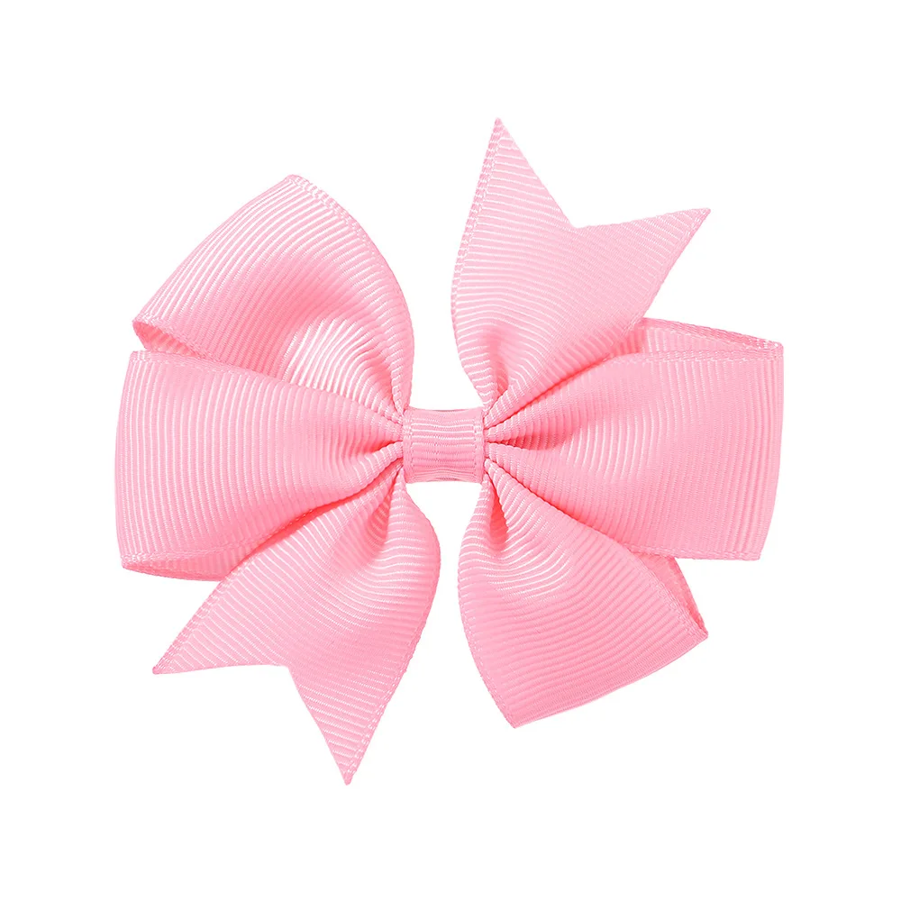 Vibrant Grosgrain Ribbon Hair Bows Clips
