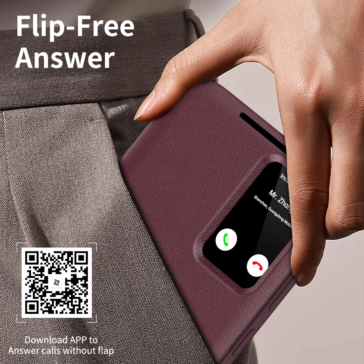 Wallet Card Slot Holder Flip Cover For Samsung Galaxy S25 S24 S23 S22 Ultra Window View Smart Display Leather Cases 4