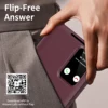 Wallet Card Slot Holder Flip Cover For Samsung Galaxy S25 S24 S23 S22 Ultra Window View Smart Display Leather Cases 4