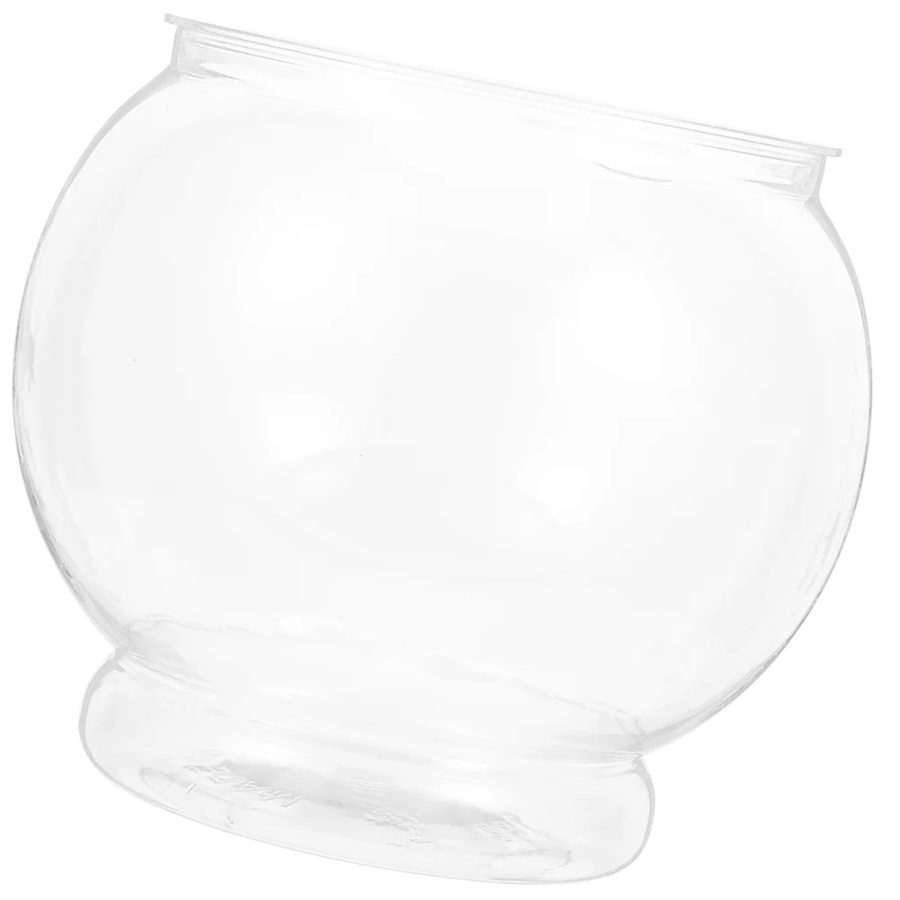 Ciotole Plastica Trasparente 16 Once - Confezione Da 12, Senza BPA, Per Pesci, Caramelle E Feste