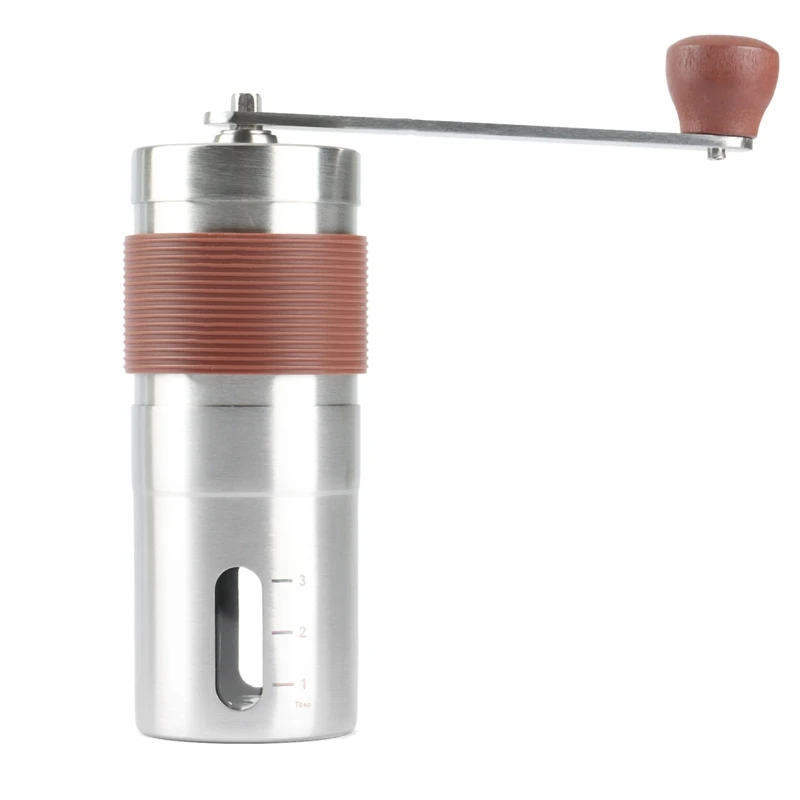 Manual Coffee Grinder, Burr Coffee Grinder,Stainless Steel Portable