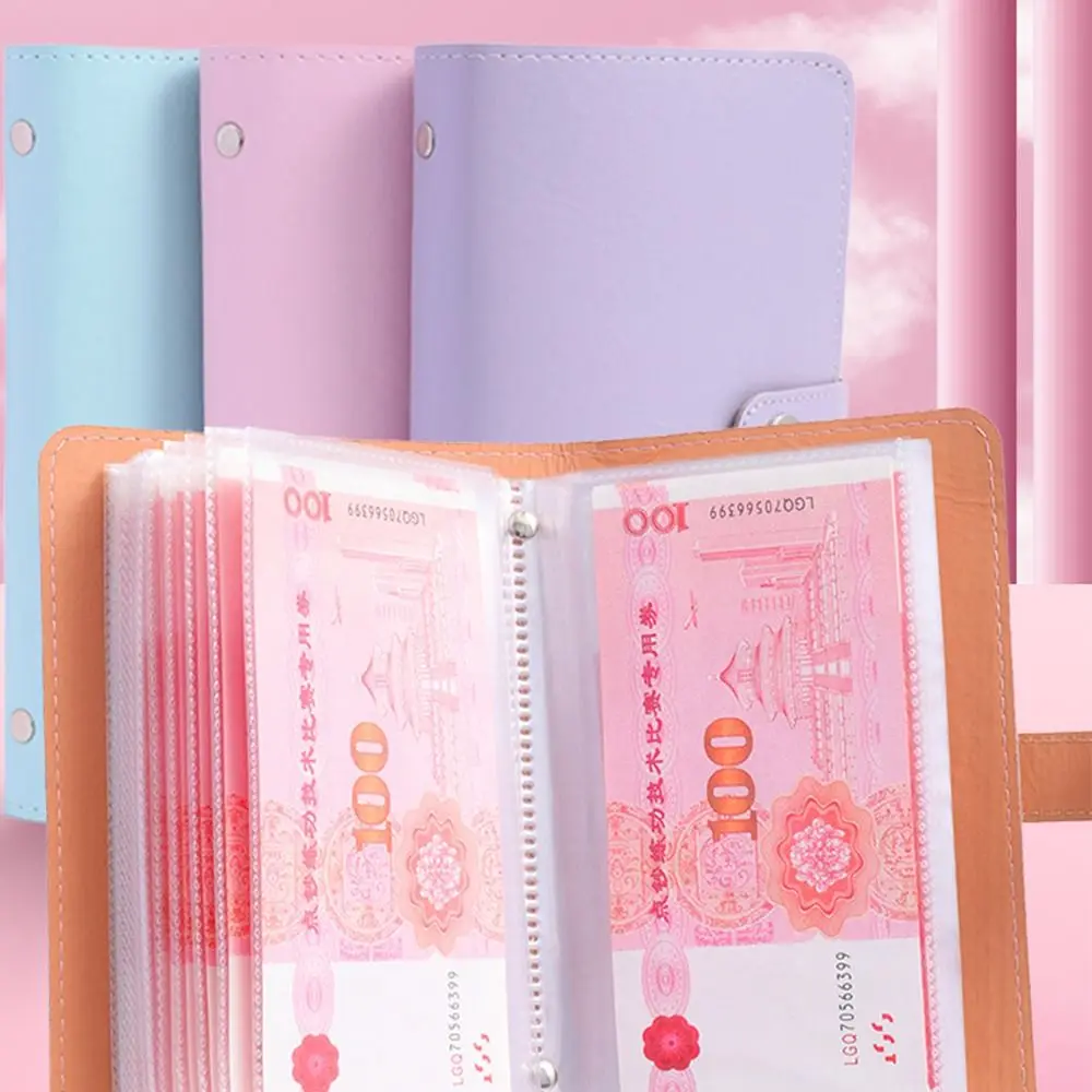 Reusable Budget Savings Challenge Book: Money-Saving Notebook & Savings Binder with 100 Envelopes