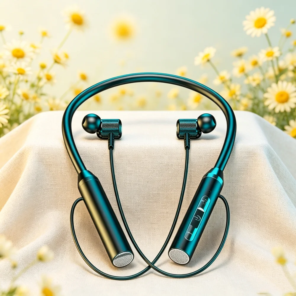 Cuffie bluetooth wireless magnetiche per sport e corsa_voghion.com