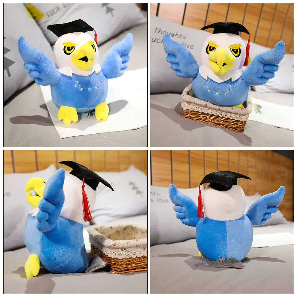 독수리 인형 독수리 졸업식 졸업
