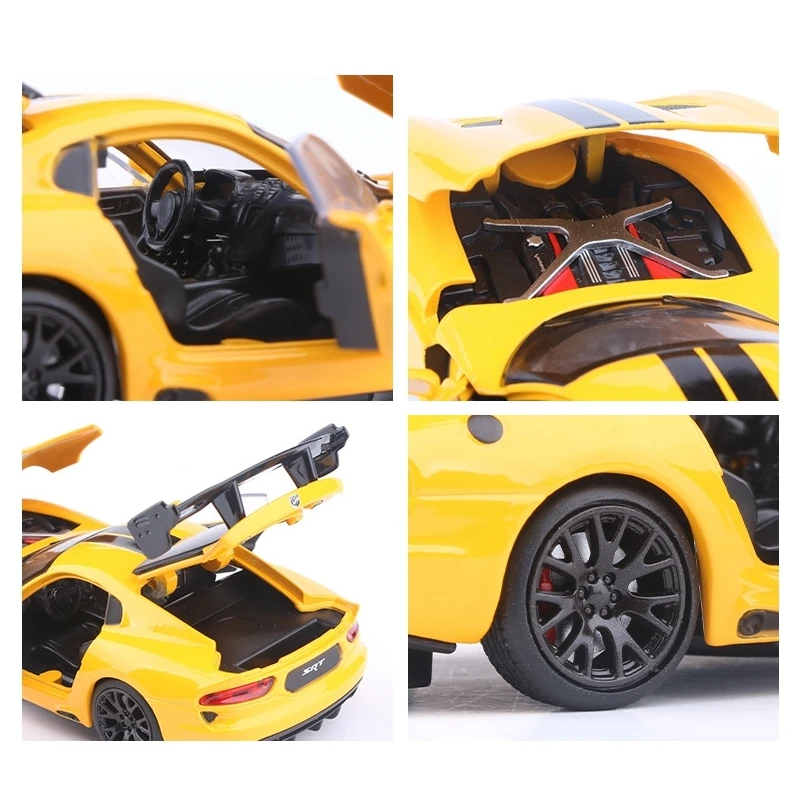 1/32 Dodge Viper ACR JKM Diecast Model Araba