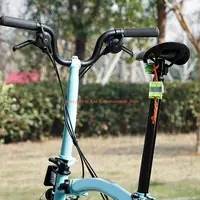 C4DE – selles vélo suspendues, ornements, banderoles, bandes d'avertissement sécurité pour les déplacements 4