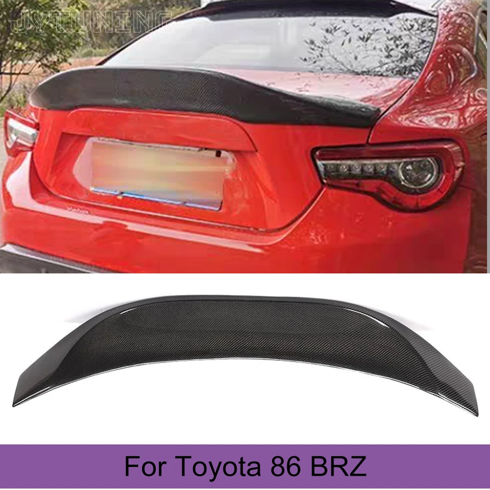 

Rear Trunk Spoiler Boot Lip Wing Spoiler For Toyota 86 BRZ 2013 - 2018 Carbon Fiber Rear Tail Bood Lip Spoiler