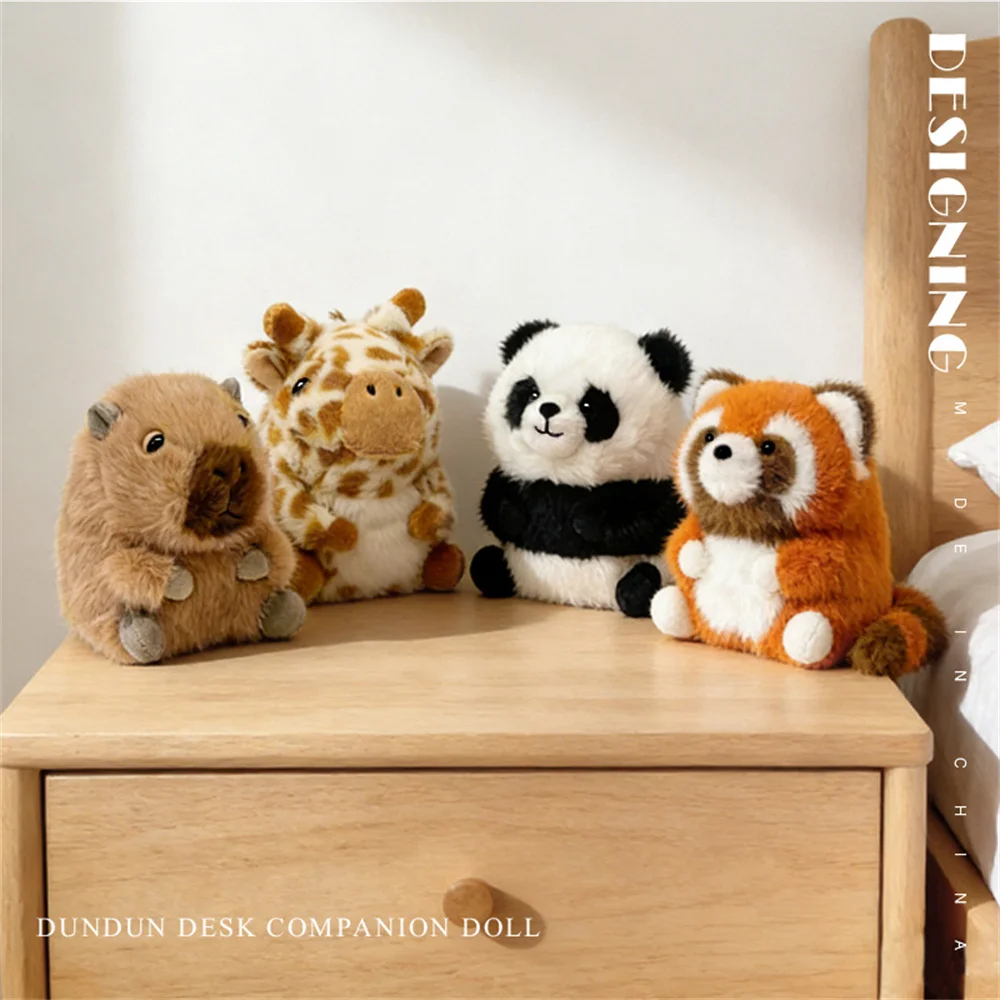 Children's Cartoon Animal Plush Toy - Cute and Soft Stuffed Doll for Girls' Gift and Decor