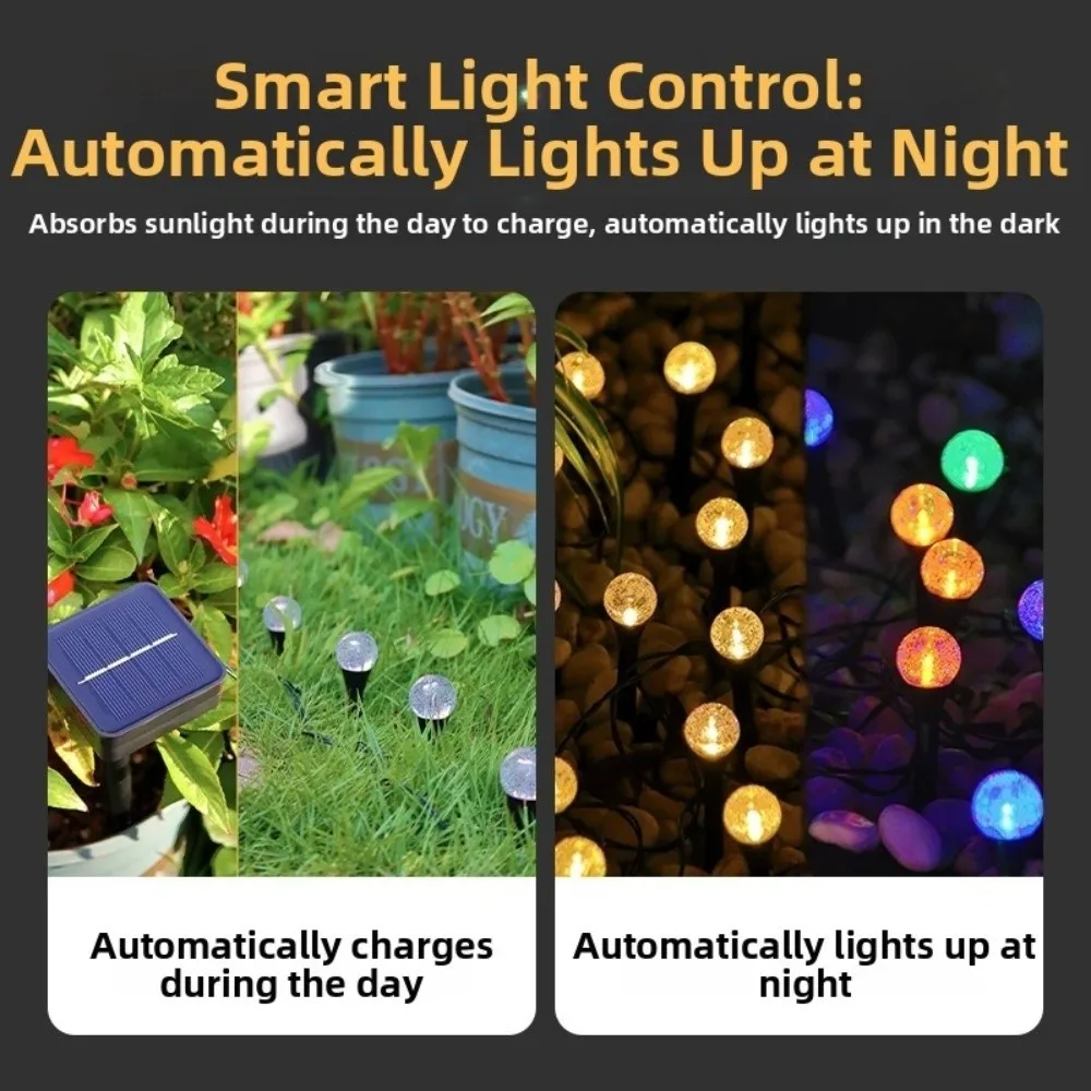 스마트 태양광 LED 야외 지상등 방수 20 LED 전구 LED 경로 데크 조명 태양광 가로등 진입로 조명