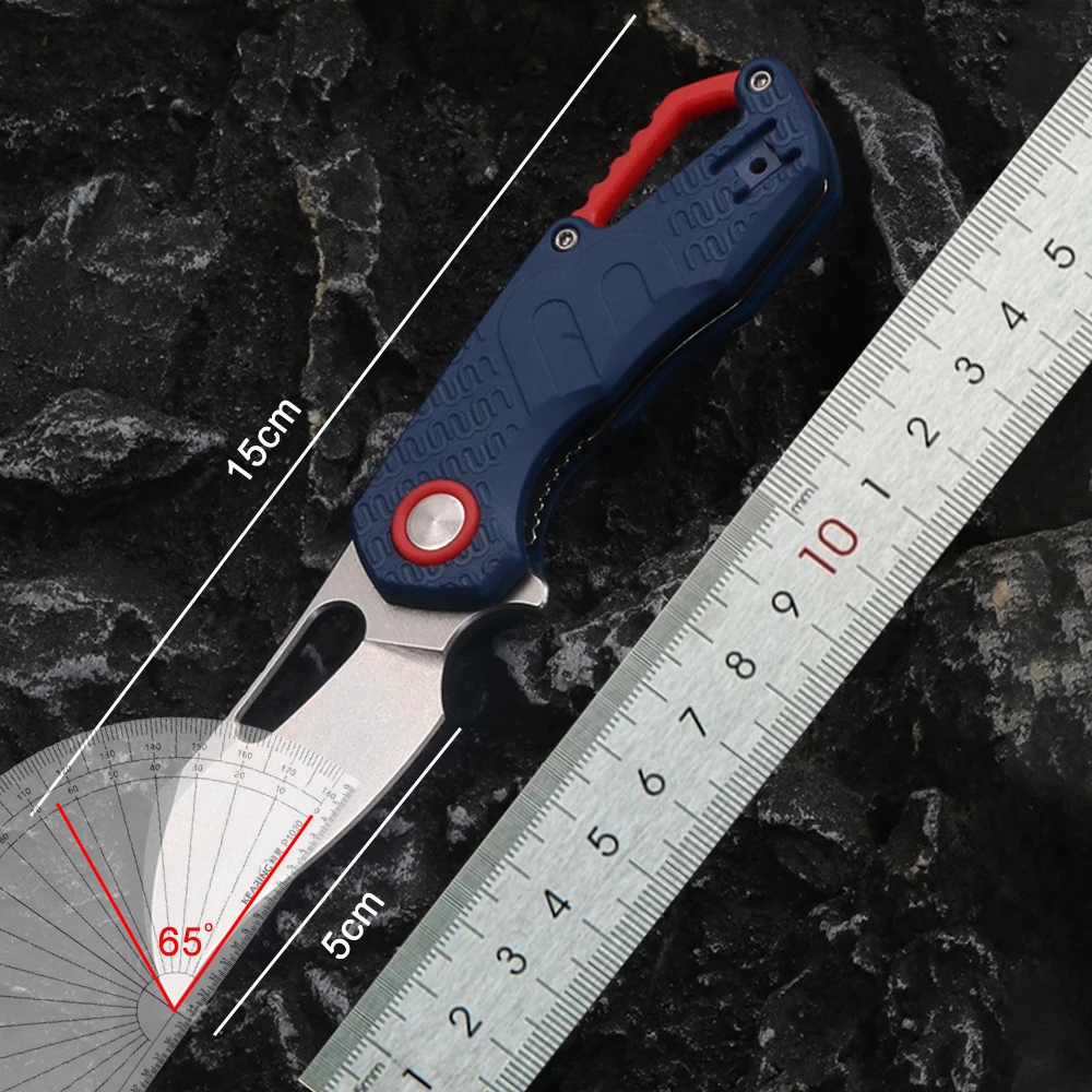 Folding Knife Stainless Steel N690Co Pocket Knife With Clip For Self Defense Outdoor Hunting & Tactical Knives EDC Folding Camp Survival Knife