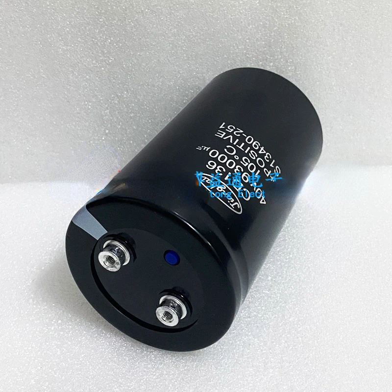 New Original Jianghai CD136 40V93000UF 40V High Capacity Audio Filter Aluminum Electrolytic Capacitor 75X130mm
