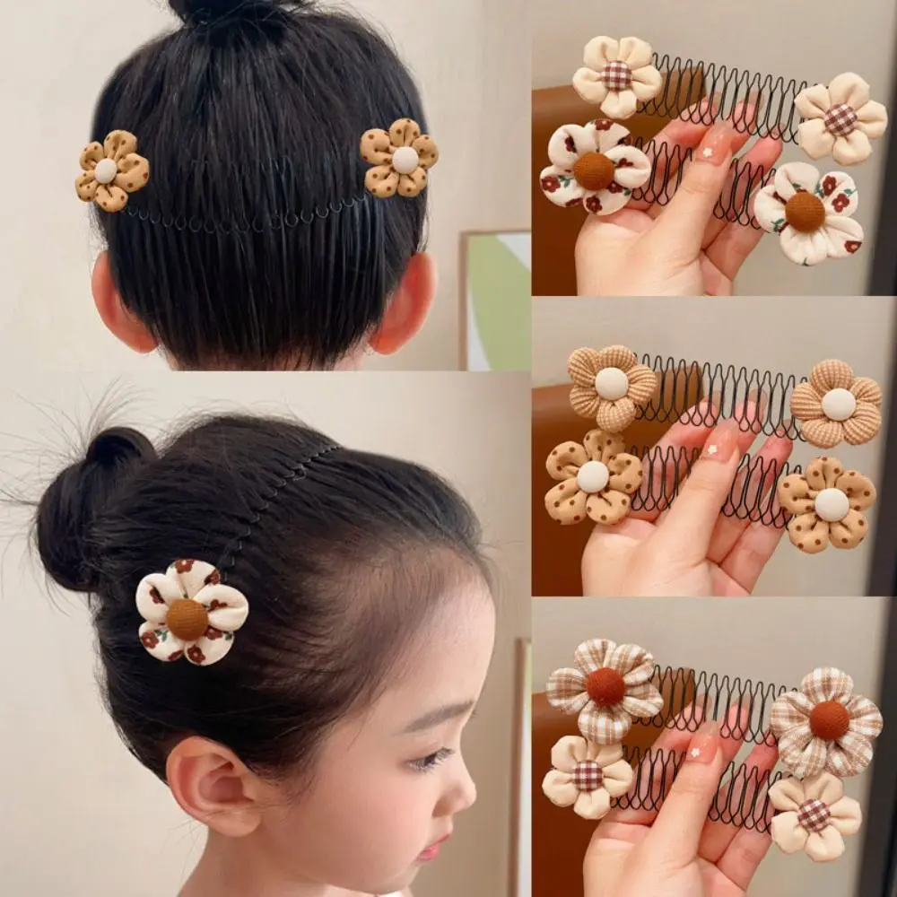 

2PCS Fragmented hair Invisible Broken Hair Comb Fashion Flexible Pull-out Stretch Hair Comb Styling Accessories Headband Girl
