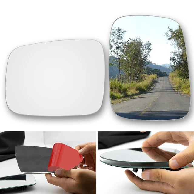 Car Side Door Wing Mirror Glass without Backing Plate Rearview