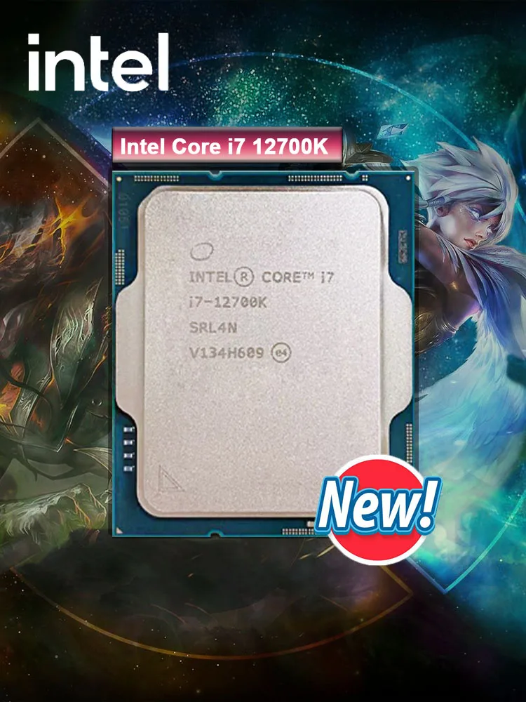 Intel Core i7 12700K New i7 12700K 3 6 GHz Twelve Core Twenty Thread L3 25M