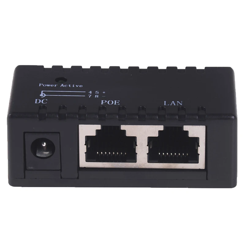 IP 카메라 VoIP 전화 네트워크 AP 장치용 패시브 POE 인젝터 12V - 48V