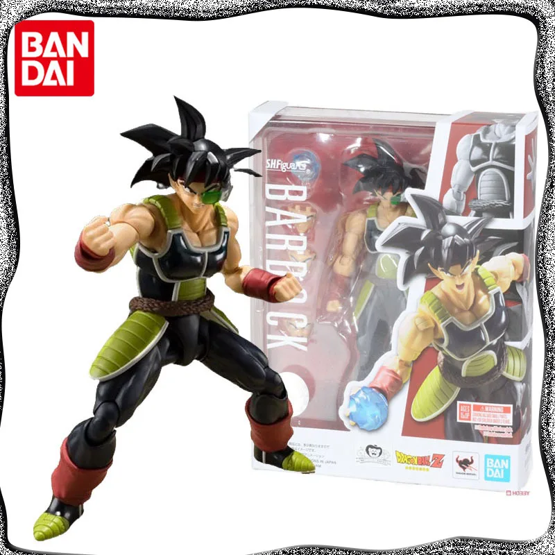 

Bandai Original S.H.Figuarts Anime Dragon Ball Burdock Joints Movable 14.5cm Action Figures Collection Model Dolls Toys For Kid