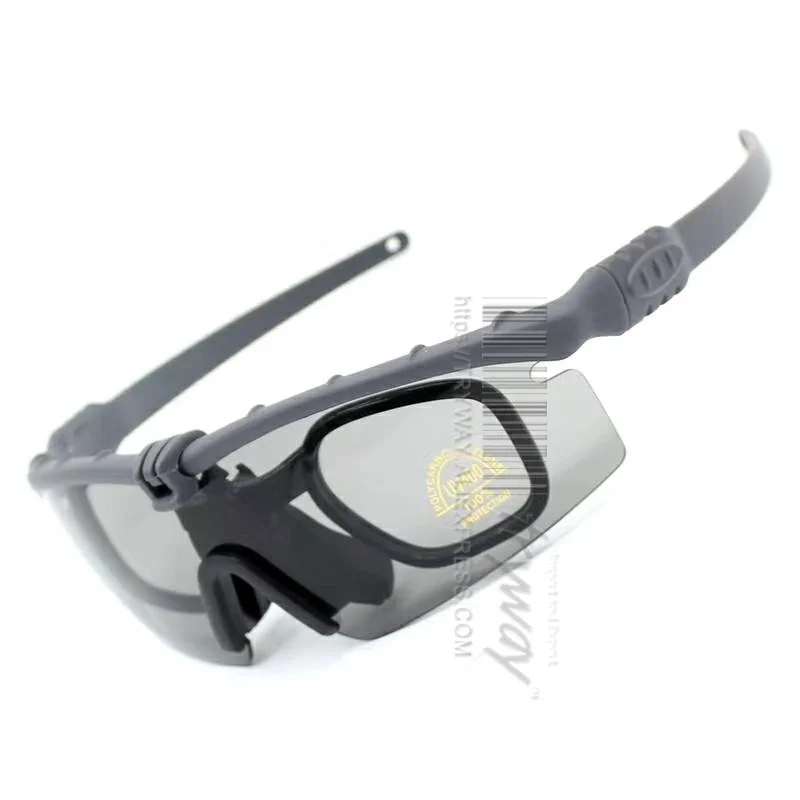 Polarized Sports Goggles Tactical M 3.0 MYOPIA Frame Polarized Black Men Cycling Paintball