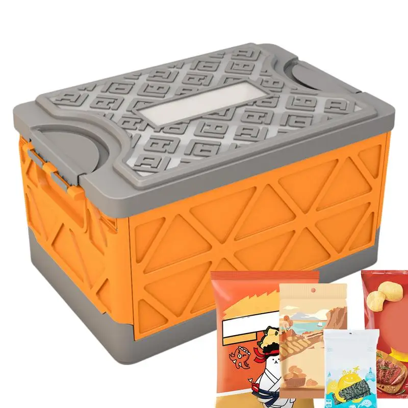 

Trunk Organizer For Car Multifunctional Car Trunk Foldable Box Big Capacity Storage Organizer For Large Trunk Cargo Truck Sedan