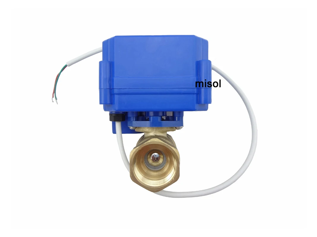 valvula de esfera motorizada 12v dn25 bsp 01