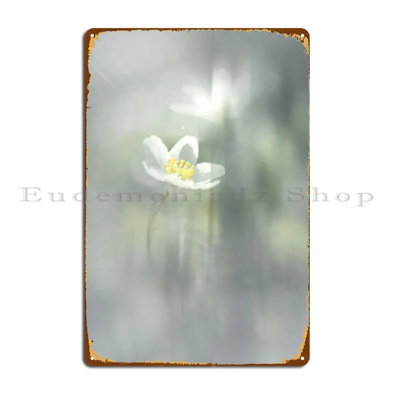 

Forest Anemone Metal Plaque Poster Design Customize Create Customize Party Tin Sign Poster