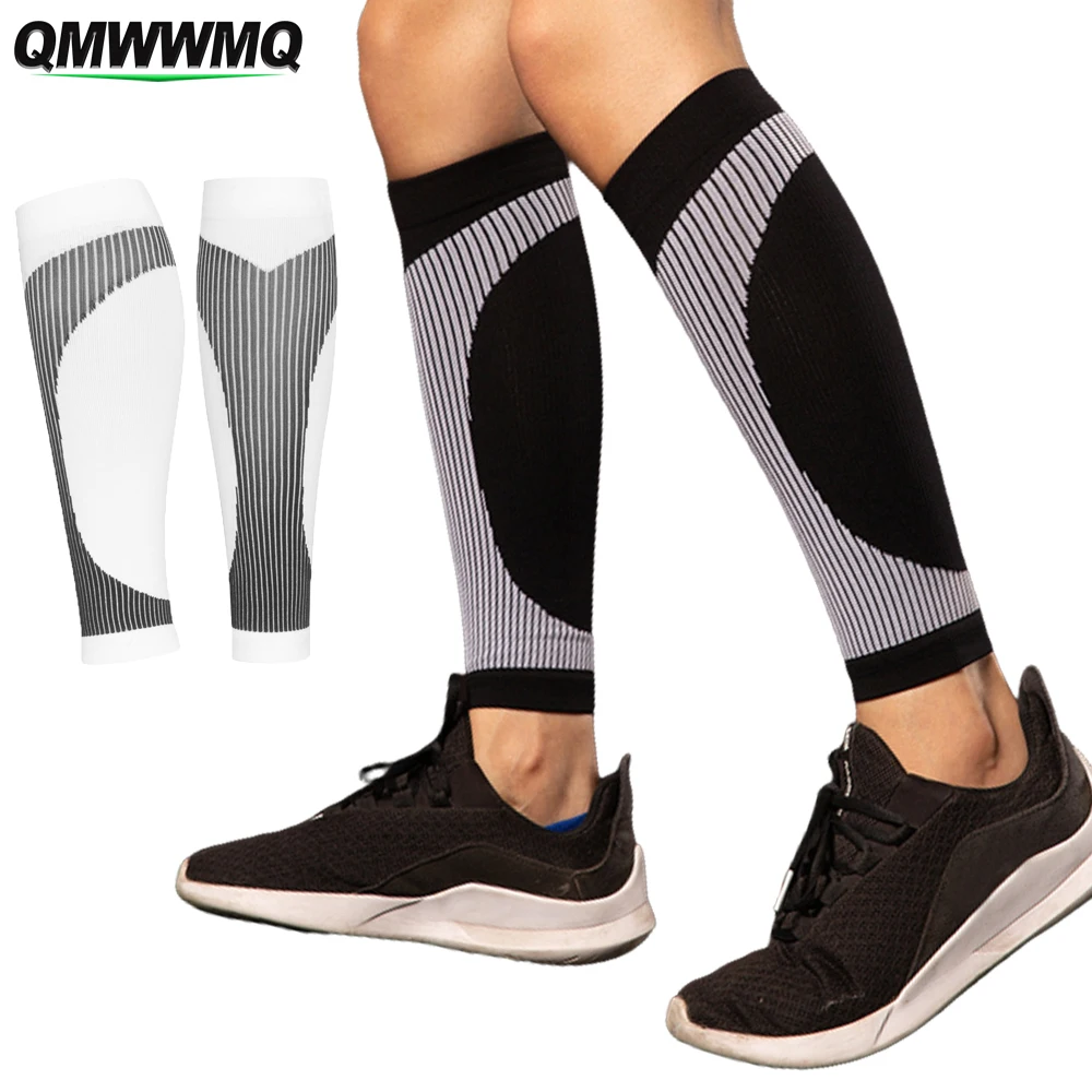 

1Pair Calf Compression Sleeve Men and Women 20-30 mmHg, Shin Splint Compression Sleeve Socks for Varicose Veins Calf Sleeve